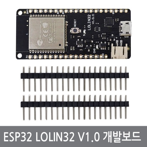 CCN ESP32 LOLIN32 WeMos WIFI 블루투스 개발보드 배터리I/F &amp; 충전기능